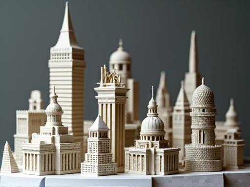 Famous Buildings Miniatures